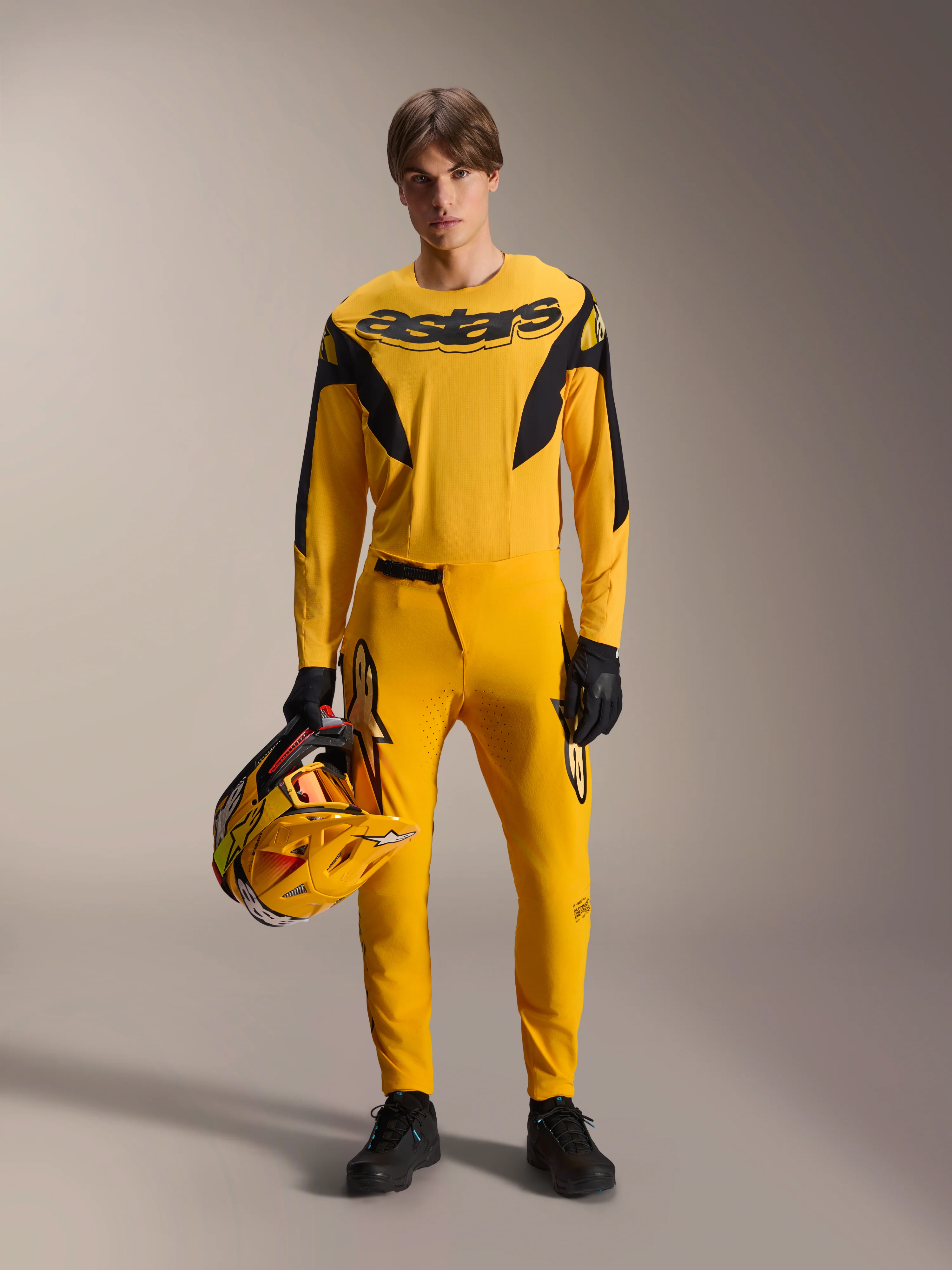 Beperkte Oplage A-Supra Melt Gold Broek - Image 6