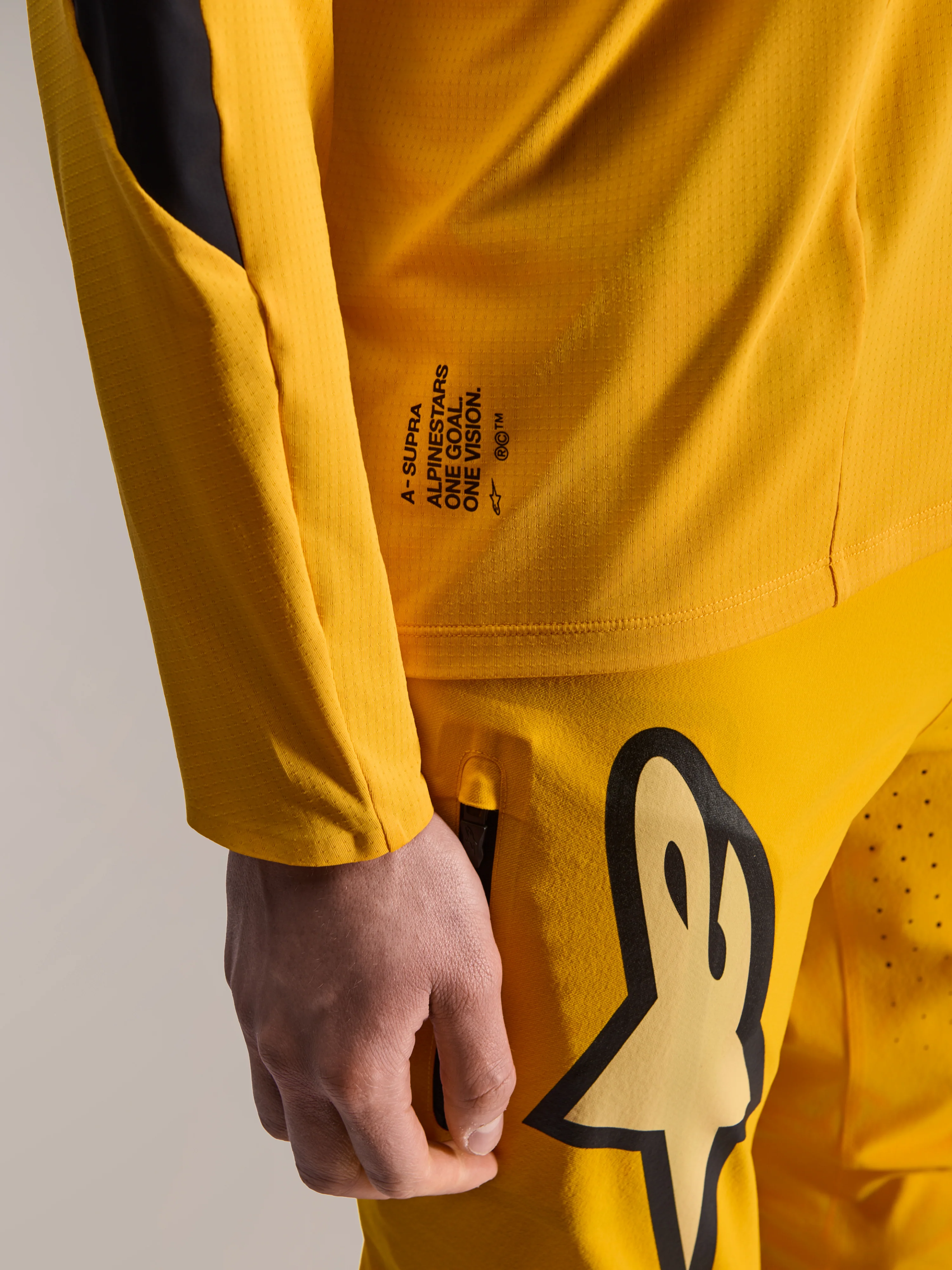 Beperkte Oplage A-Supra Melt Gold Broek - Image 7