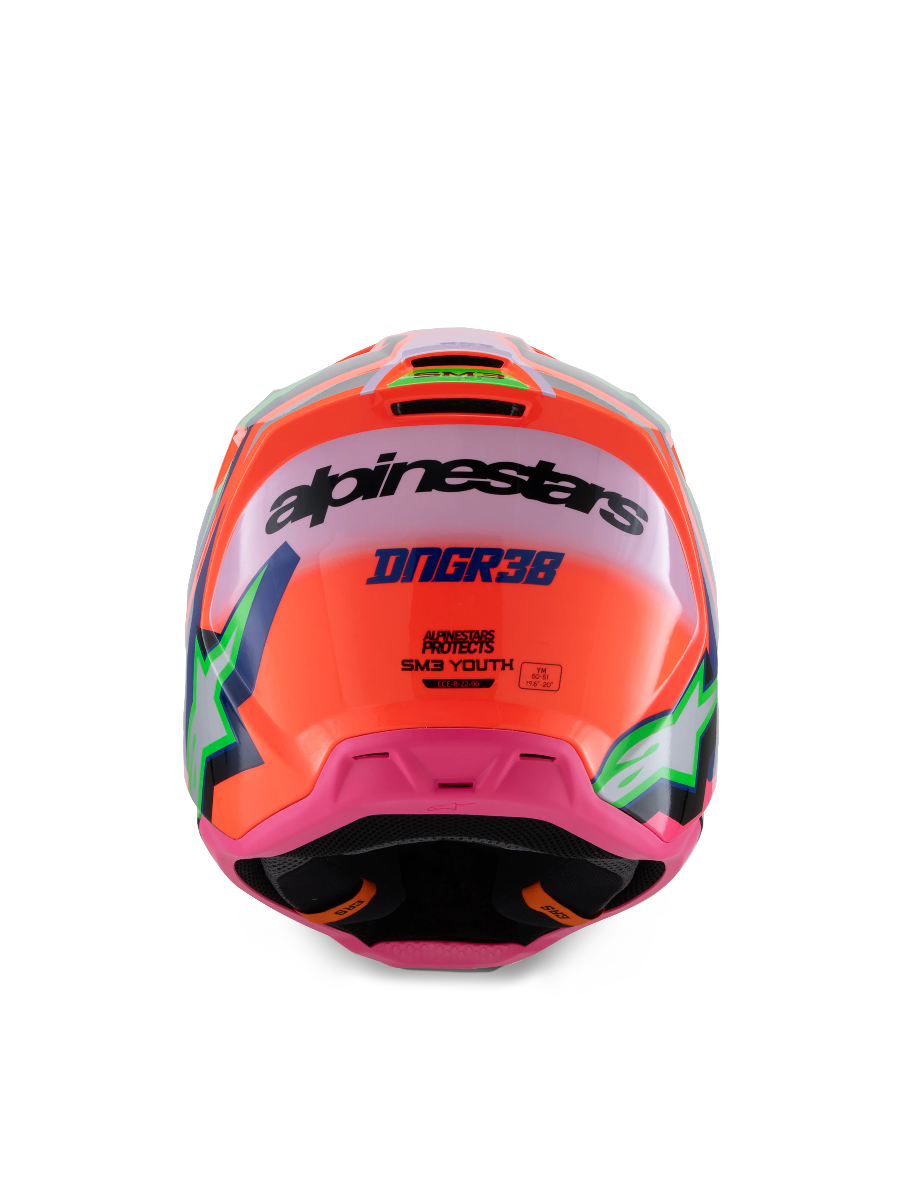 S-M3 Jeugd Deegan Helm ECE 22.06 - Image 3